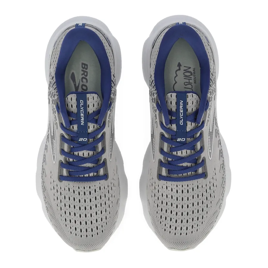 Imagen 4 de 6 de Zapatillas Brooks Glycerin 20-GRIS/AZUL