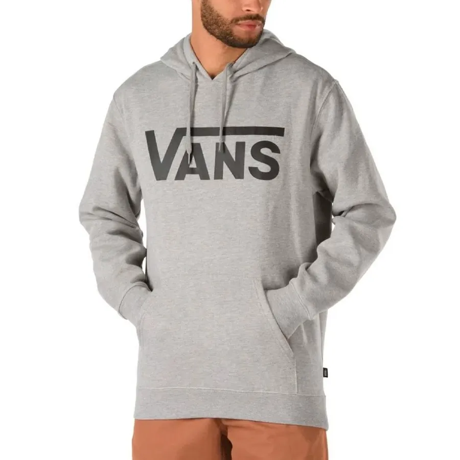 Imagen 1 de 2 de Buzo Vans Classic Po Hoodie II-GRIS/NEGRO