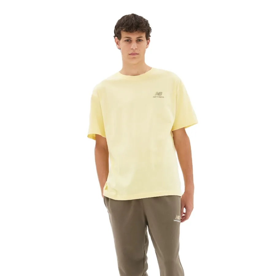 Imagen 0 de 4 de Remera New Balance Uni-ssentials Cotton-MAÍZ