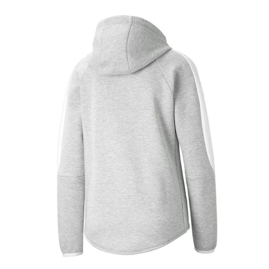 Imagen 4 de 5 de Campera Puma Evostripe Full-Zip-GRIS/BLANCO