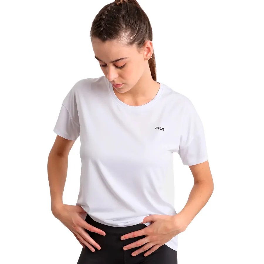 Imagen 0 de 3 de Remera Fila Basic Sports Mujer-BLANCO