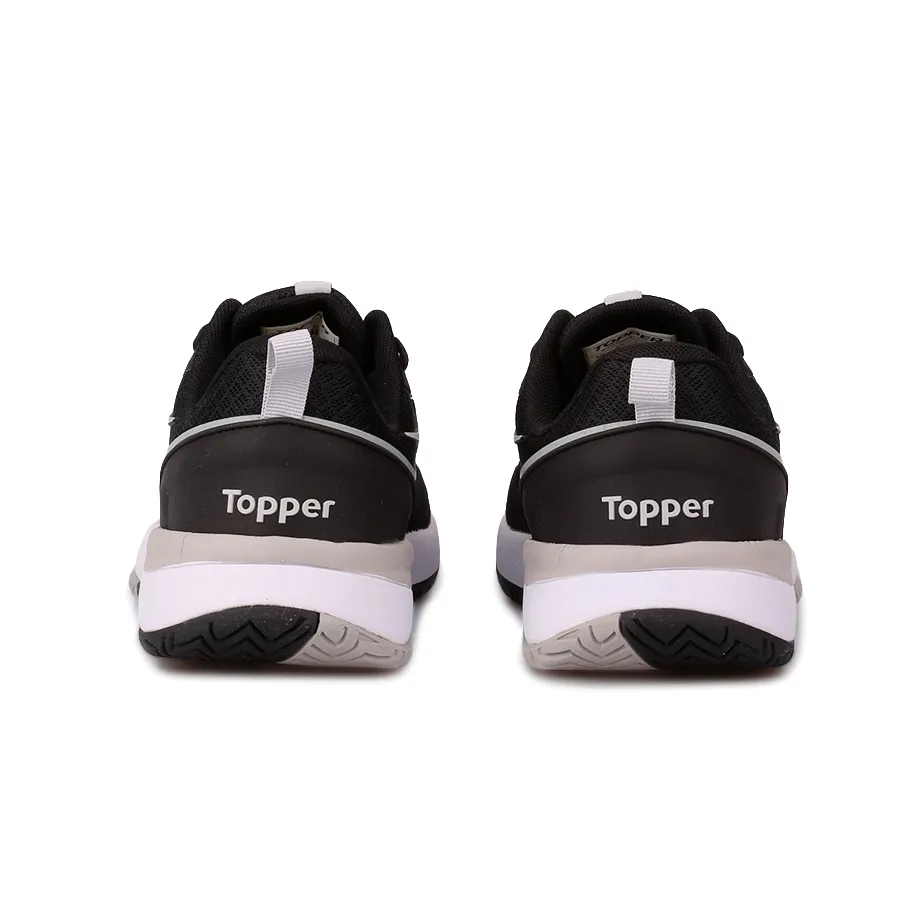 Imagen 2 de 5 de Zapatillas Topper Cover IV-NEGRO/GRIS