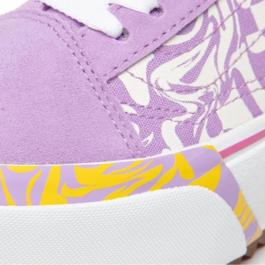 Imagen 5 de 6 de Zapatillas Vans U Old Skool Stacked-VIOLETA/BLANCO/AMARILLO