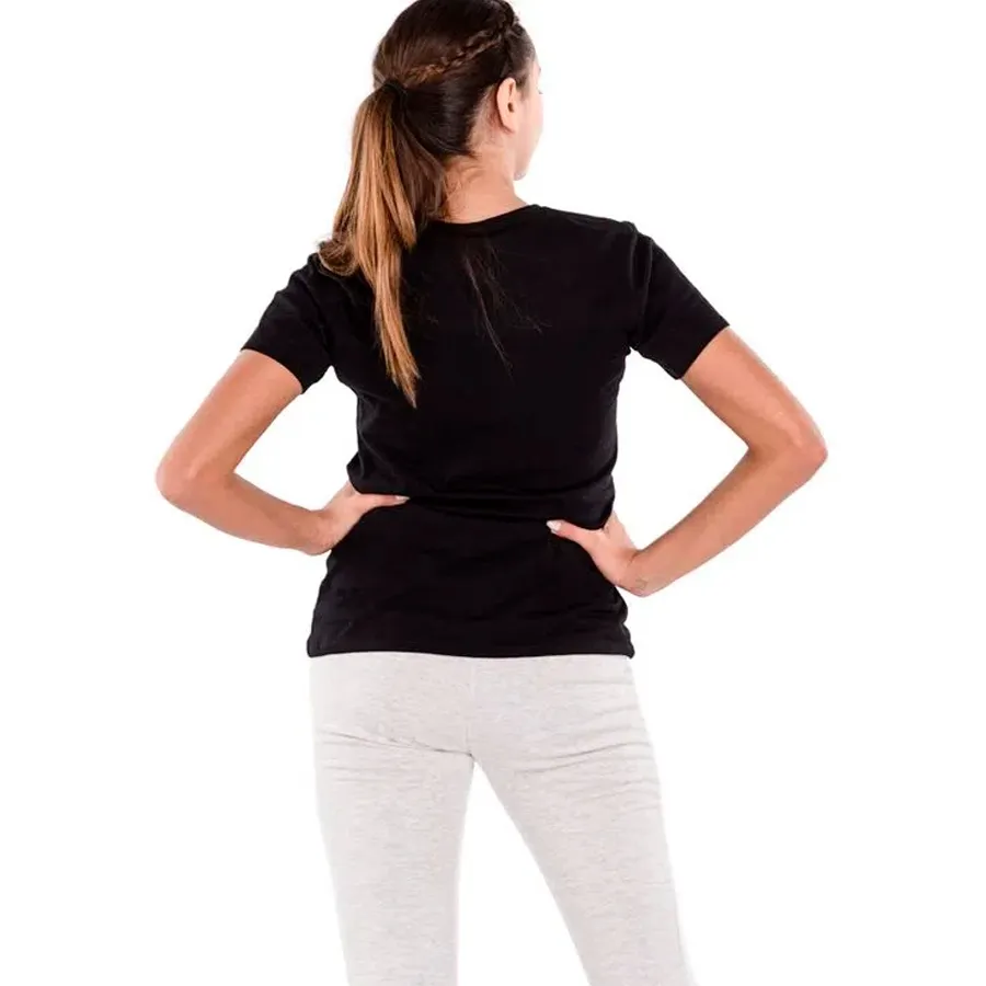 Imagen 1 de 3 de Remera Topper Mc WMN Basicos-NEGRO