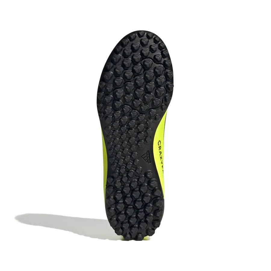 Imagen 4 de 7 de Botines adidas X Crazyfast Club-AMARILLO FLUOR/NEGRO