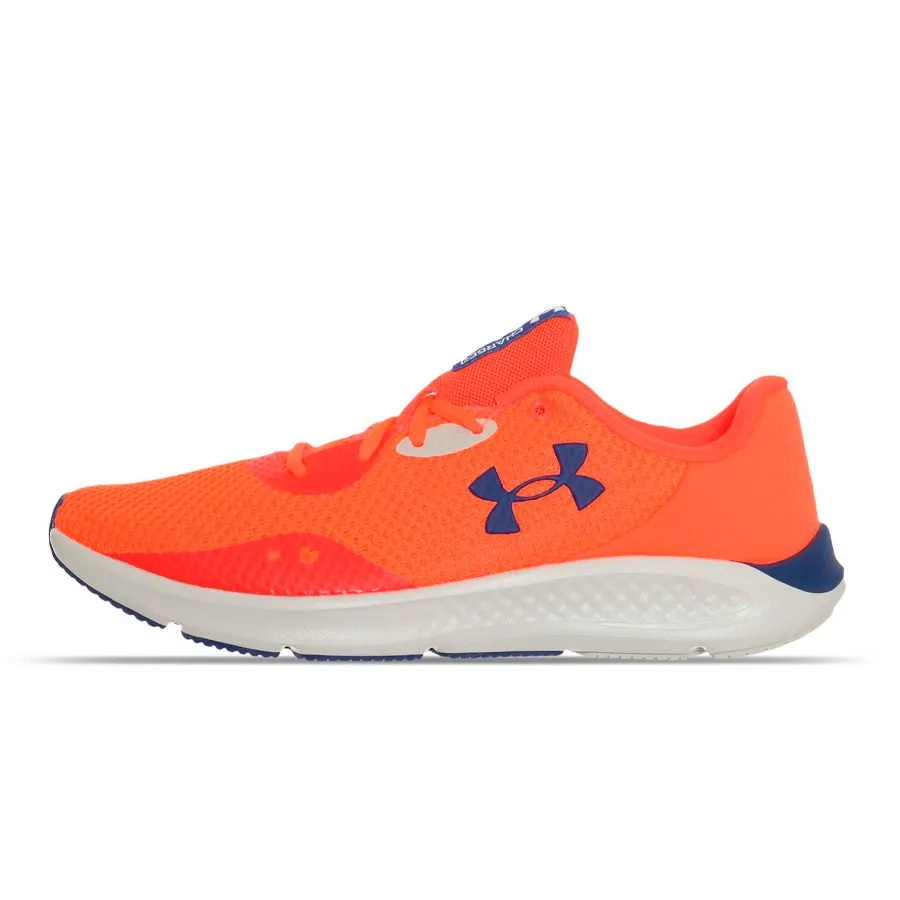 Imagen 1 de 6 de Zapatillas Under Armour Charged Pursuit 3-NARANJA FLUOR/AZUL/BLANCO