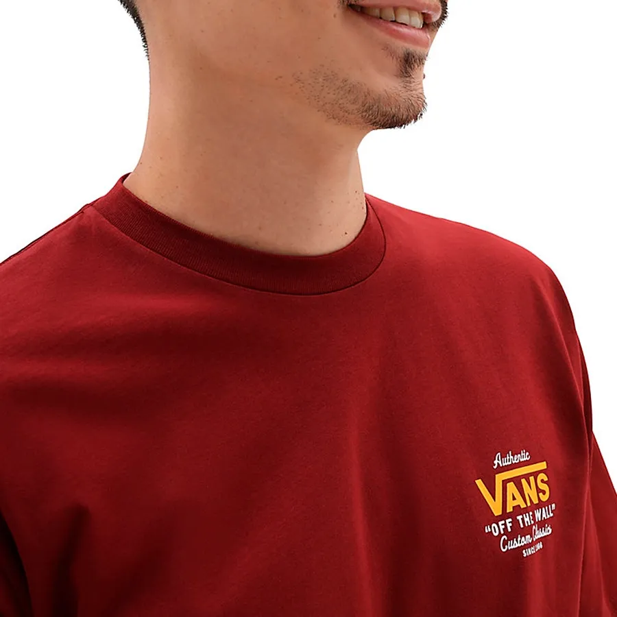 Imagen 2 de 5 de Remera Vans Holder St Classic-BORDO