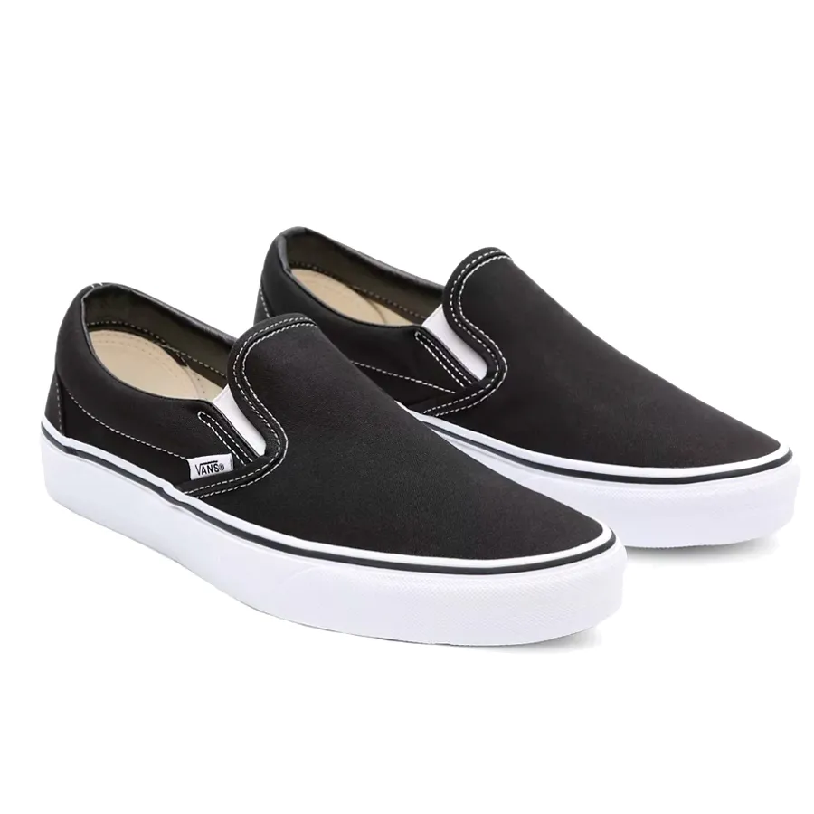 Imagen 3 de 5 de Zapatillas Vans U Classic Slip-ON-NEGRO/BLANCO