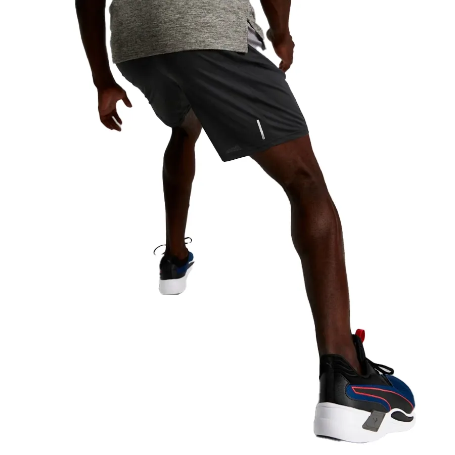 Imagen 4 de 6 de Shorts Puma Favourite Cat Knit 8"-NEGRO/GRAFITO