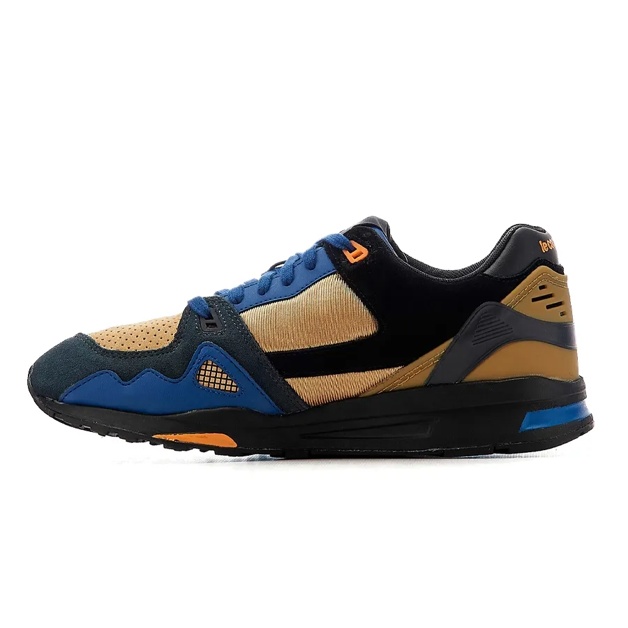 Imagen 1 de 5 de Zapatillas Le Coq Sportif Lcs R1000 Street Craft-NEGRO/AZUL/DORADO