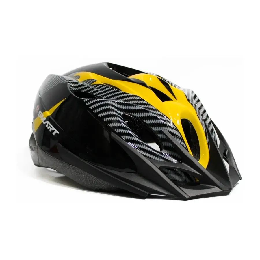 Imagen 0 de 4 de Casco Ciclismo Mtb TopMega-NEGRO/AMARILLO