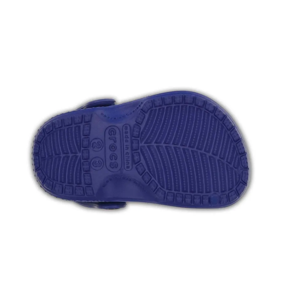 Imagen 2 de 5 de Ojotas Crocs Littles Cerulean-AZUL