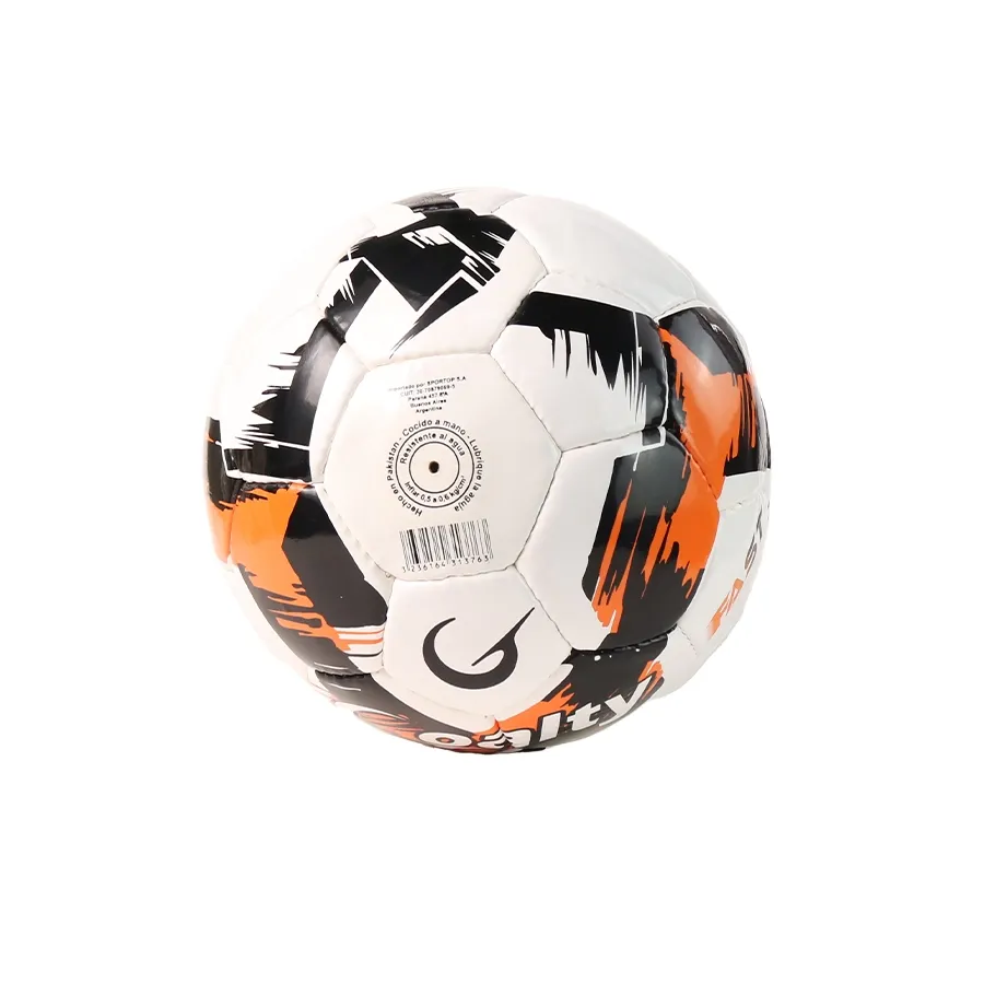 Imagen 1 de 3 de Pelota Goalty Fútbol Fast  Sport Balls-BLANCO/NARANJA/NEGRO