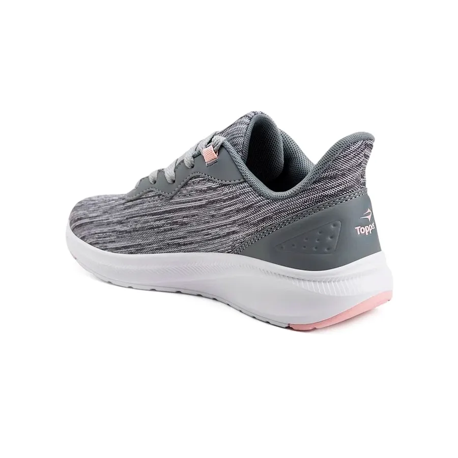 Imagen 1 de 4 de Zapatillas Topper Core-GRIS/ROSA
