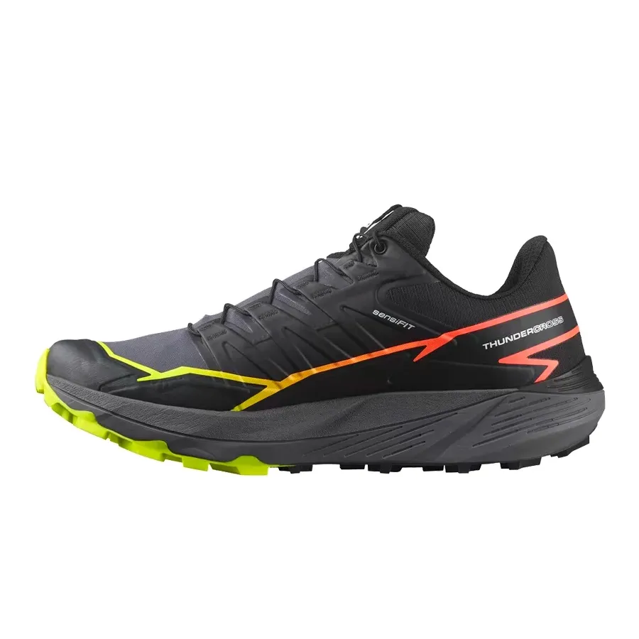 Imagen 2 de 5 de Zapatillas Salomon Thundercross-NEGRO/GRAFITO/NARANJA