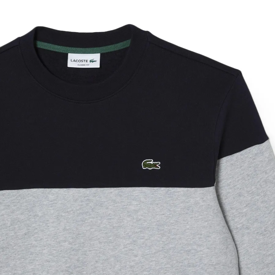 Imagen 5 de 6 de Buzo Lacoste -GRIS/NEGRO