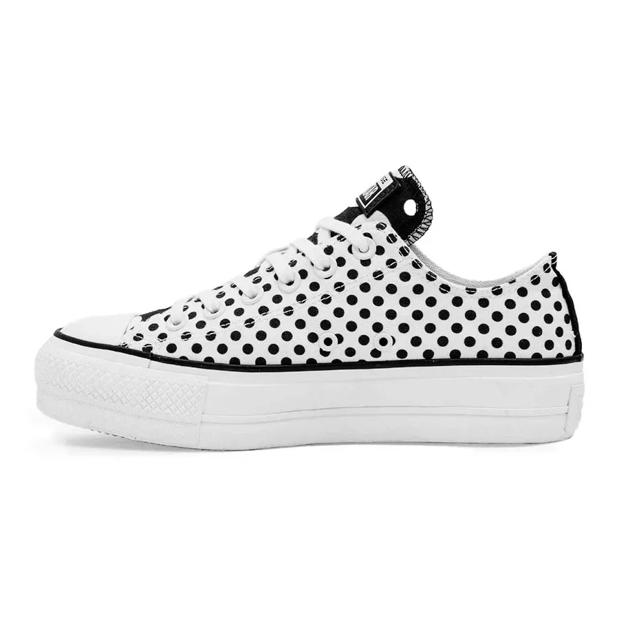 Imagen 2 de 5 de Zapatillas Converse All Star Platform Dots-BLANCO/NEGRO