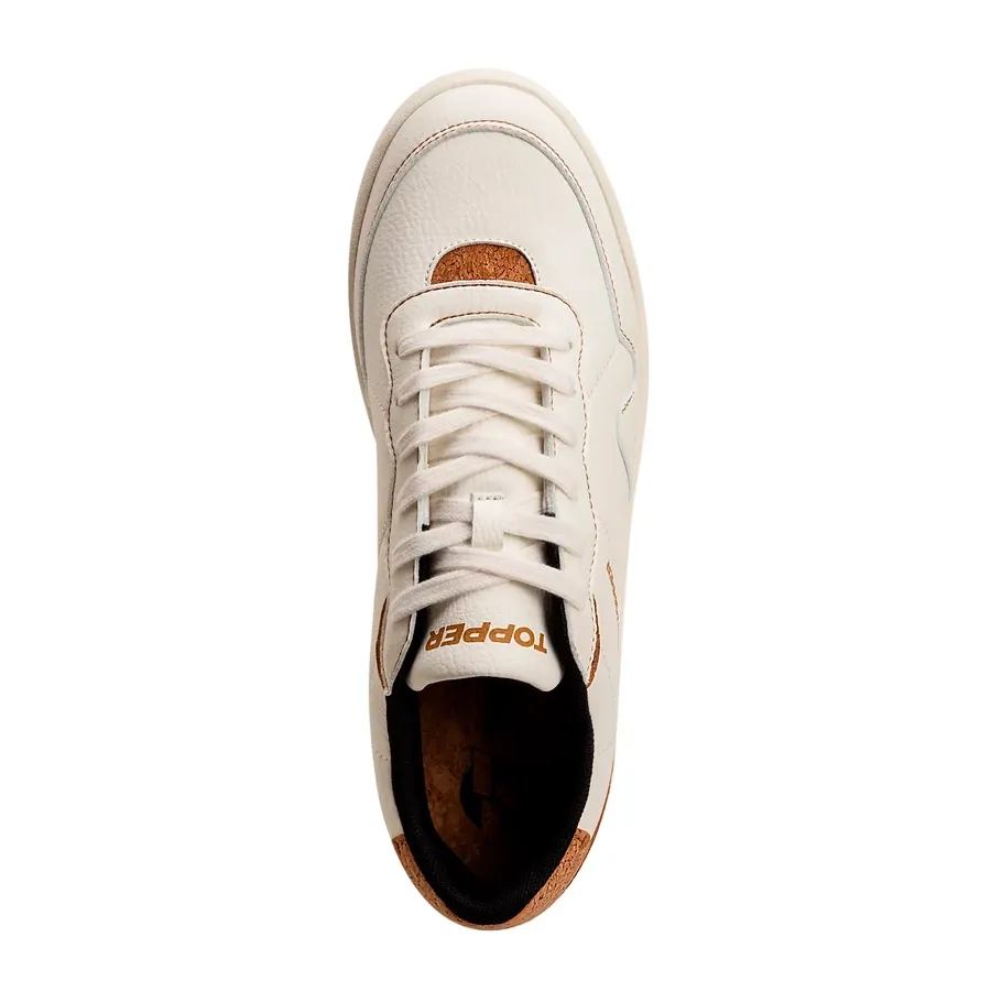 Imagen 3 de 6 de Zapatillas Topper Terre Cork-BLANCO