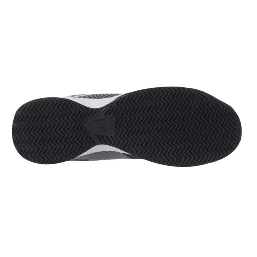 Imagen 5 de 6 de Zapatillas Wilson Ace Plus 2 Clay-NEGRO/GRIS/BLANCO