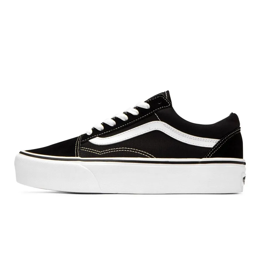 Imagen 1 de 6 de Zapatillas Vans Old Skool Platform-NEGRO/BLANCO