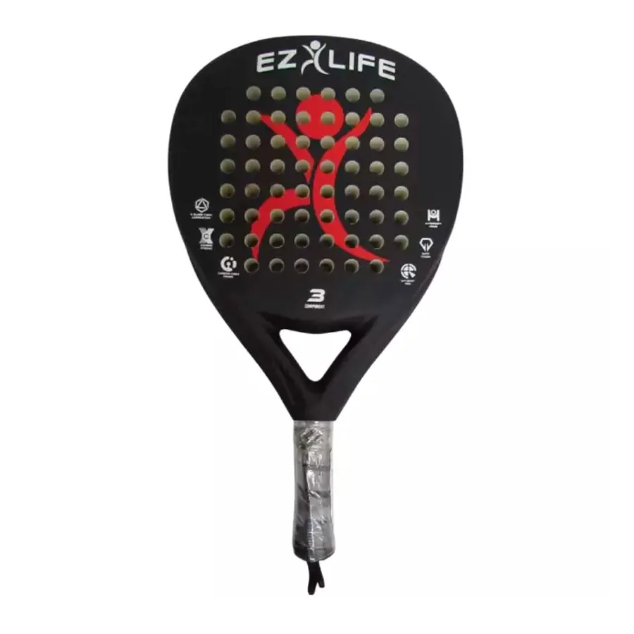 Imagen 0 de 2 de Paleta Ez Life Adishape Con Gymsac-NEGRO/ROJO