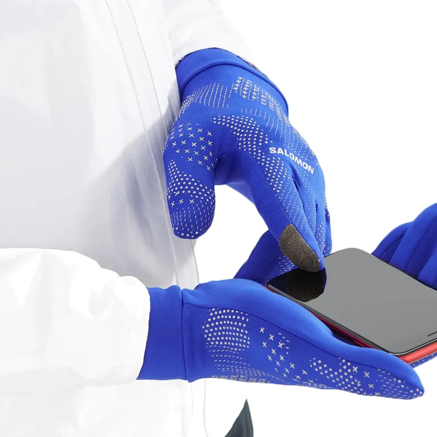Imagen 5 de 6 de Guantes Salomon Cross Warm Glove-AZUL FRANCIA