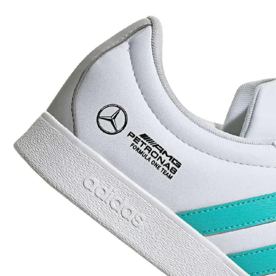 Imagen 5 de 7 de Zapatillas adidas VL Court Mercedes-Amg-BLANCO/TURQUESA