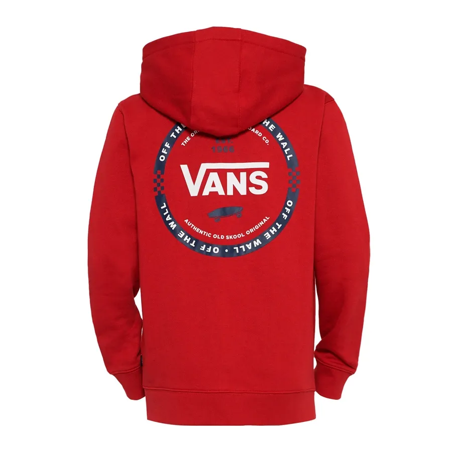 Imagen 1 de 2 de Campera Vans Logo Check Fz Boys-ROJO