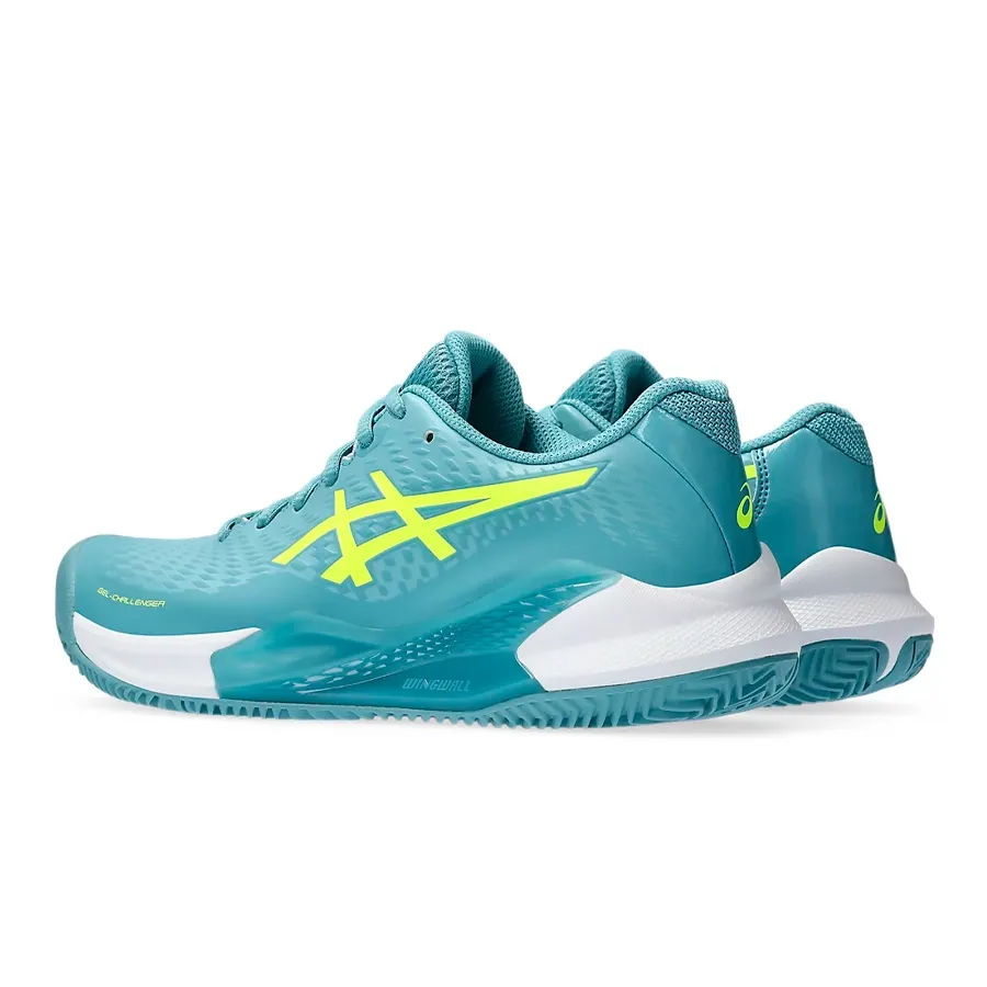 Imagen 3 de 7 de Zapatillas Asics Gel Challenger 14 Clay-VERDE AGUA/LIMA