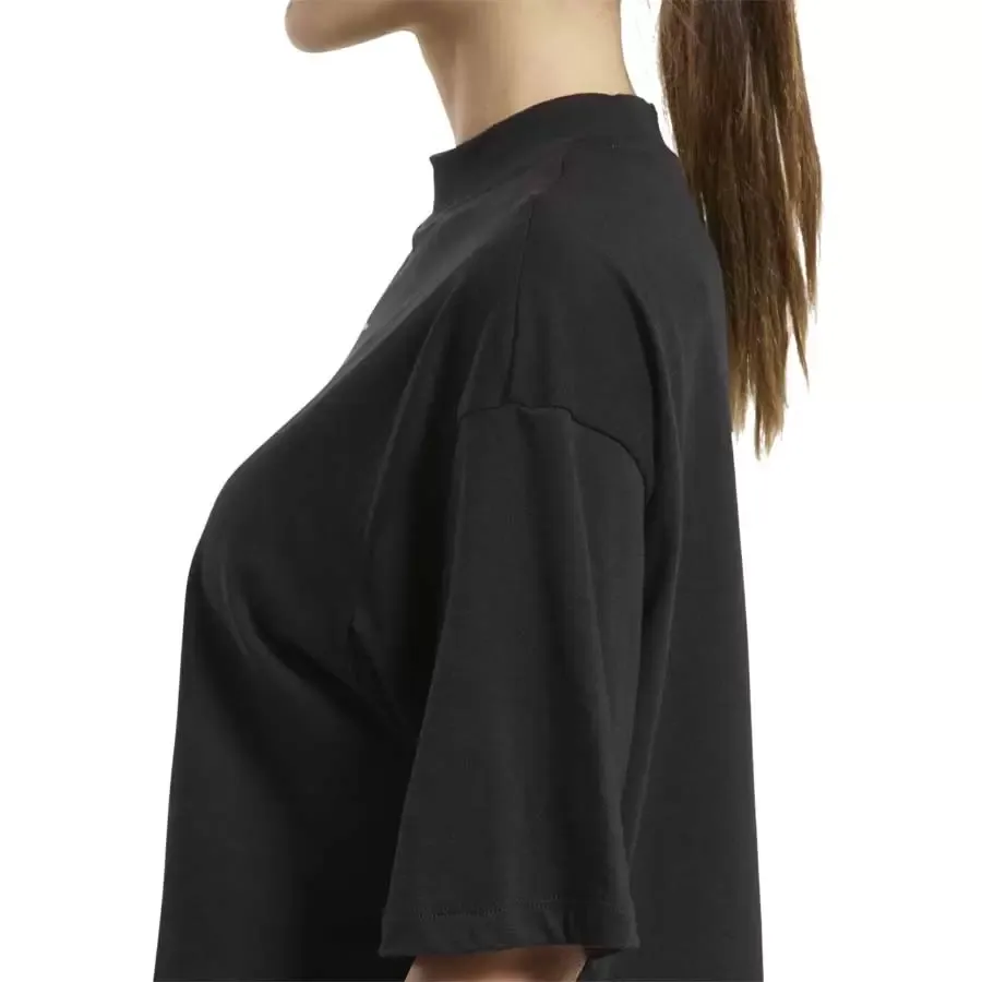 Imagen 3 de 5 de Remera Reebok Myt Rbk Graphic-NEGRO