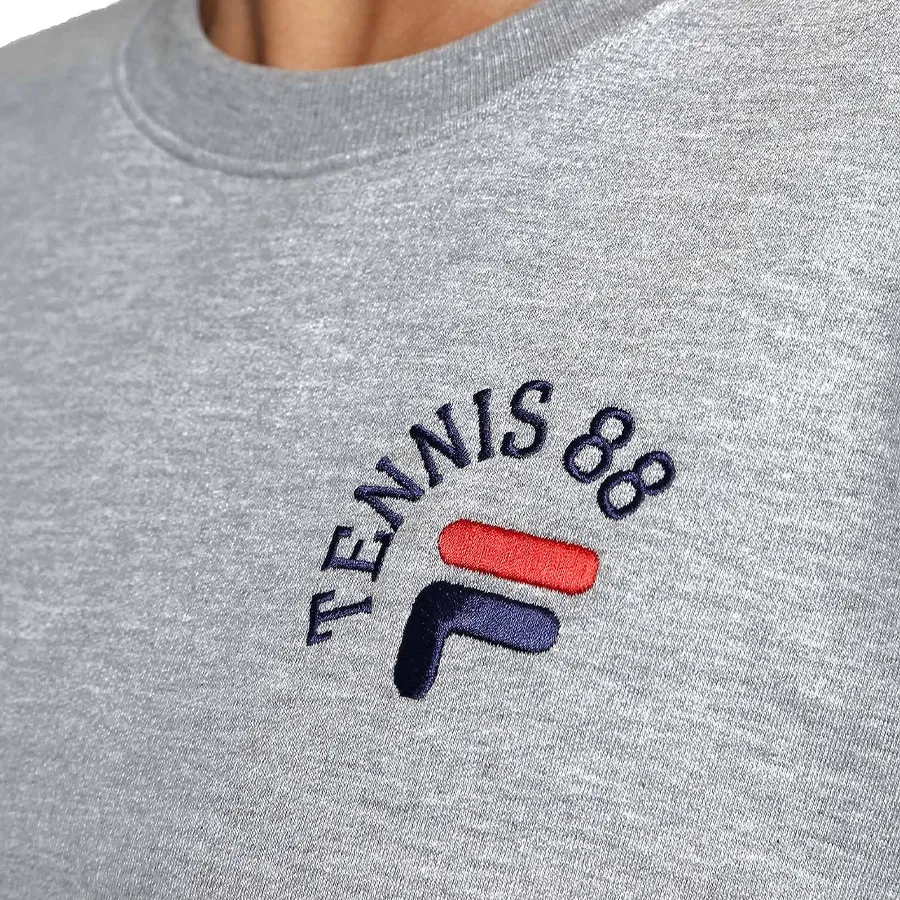 Imagen 2 de 4 de Buzo Fila Mujer Smirt-GRIS