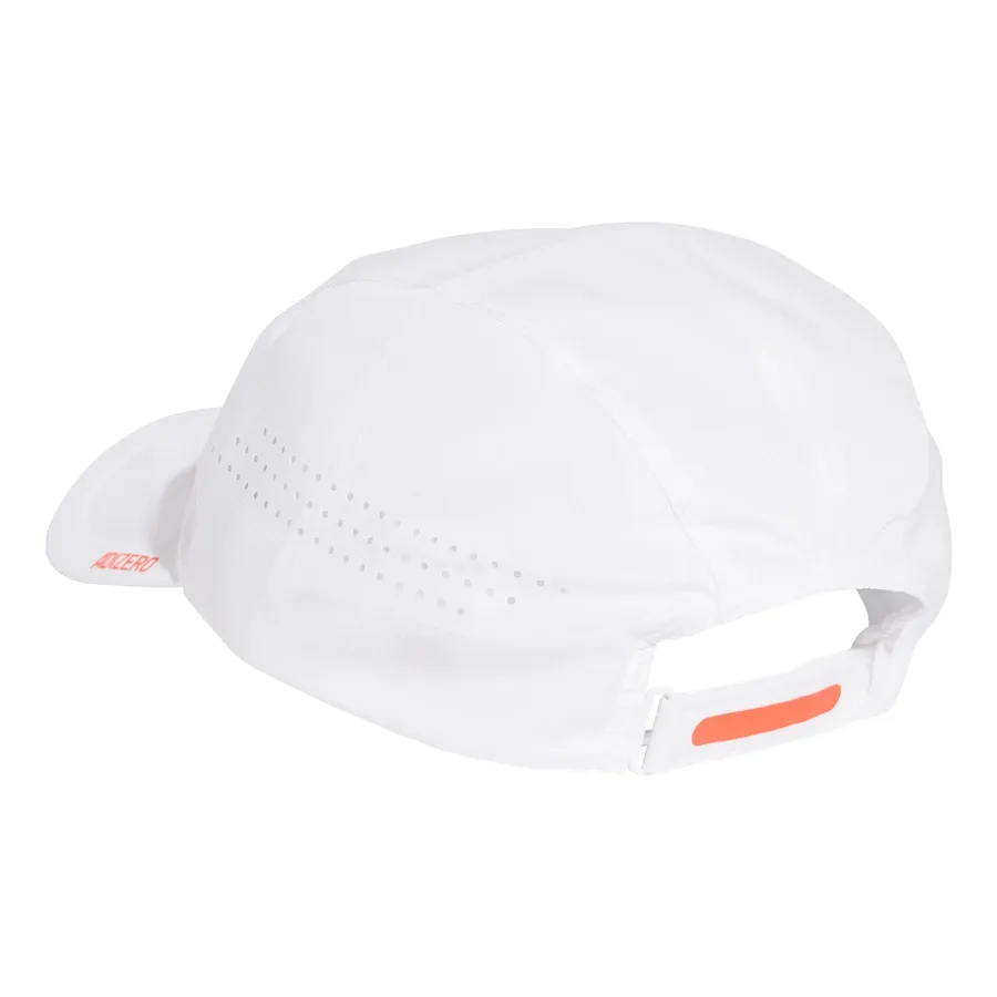Imagen 2 de 4 de Gorra adidas adizero Climacool-BLANCO/NARANJA FLUOR