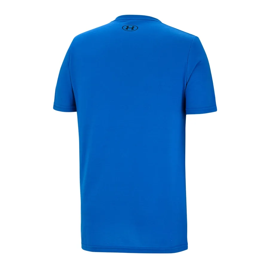 Imagen 1 de 3 de Remera Under Armour Gl Foundation Ss-AZUL/NEGRO/GRIS