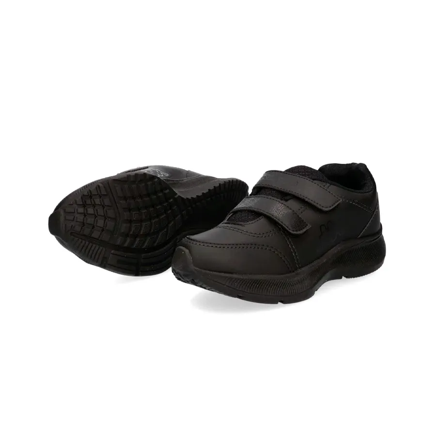 Imagen 2 de 5 de Zapatillas Kappa Play Time Kids-NEGRO