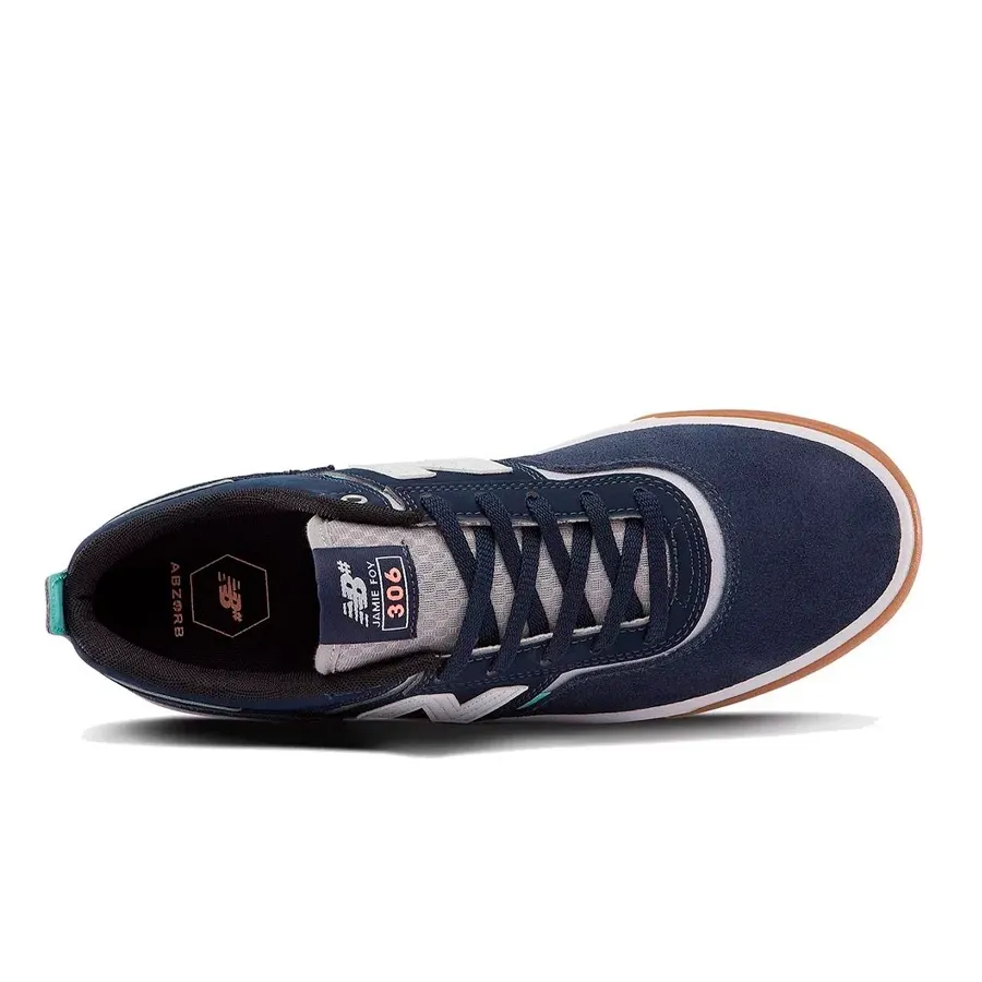 Imagen 2 de 4 de Zapatillas New Balance 306-MARINO/BLANCO/CELESTE