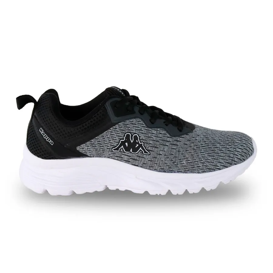 Imagen 2 de 6 de Zapatillas Kappa Mirko-GRIS/NEGRO