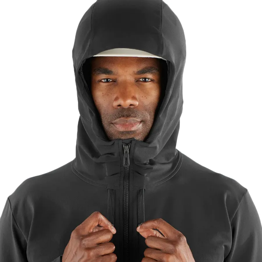 Imagen 3 de 6 de Campera Salomon Outpeak SoftShell-NEGRO