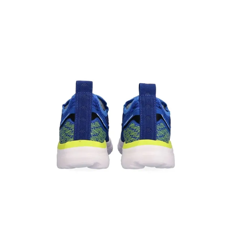 Imagen 4 de 5 de Zapatillas Kappa Ray Kids-AZUL FRANCIA/AMARILLO/BLANCO