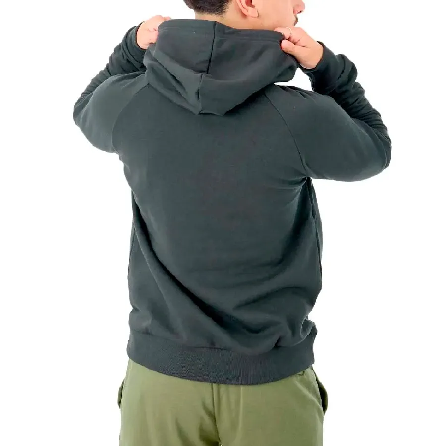 Imagen 2 de 3 de Buzo Under Armour Rival-GRIS/BLANCO