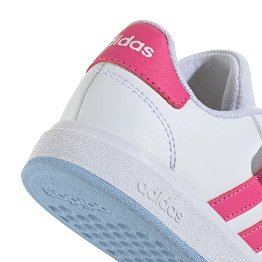 Imagen 5 de 7 de Zapatillas adidas Grand Court 2.0-BLANCO/FUCSIA