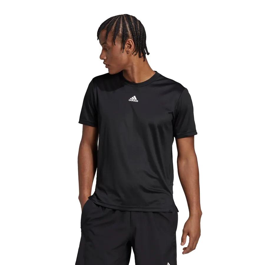 Imagen 1 de 3 de Remera adidas Hiit-NEGRO/AMARILLO