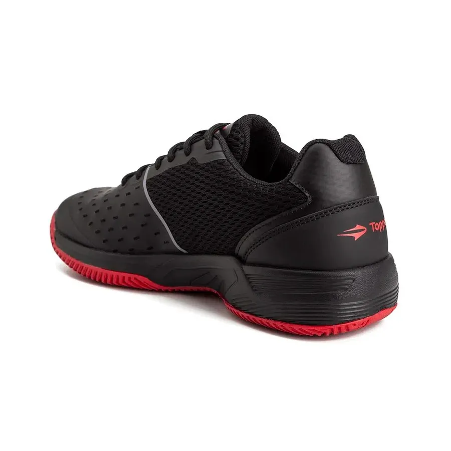 Imagen 2 de 5 de Zapatillas Topper T Padel-NEGRO/ROJO