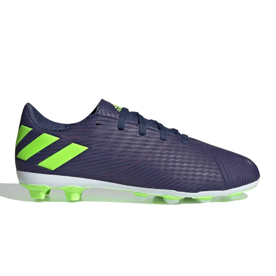 Imagen 0 de 10 de Botines adidas Nemeziz Messi 19.4-VIOLETA/VERDE FLUOR