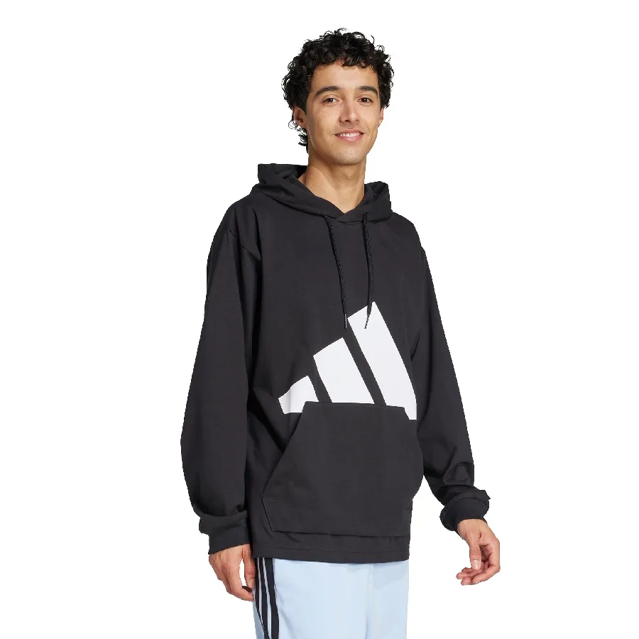 Imagen 1 de 4 de Buzo adidas Essentials Big Logo-NEGRO/BLANCO
