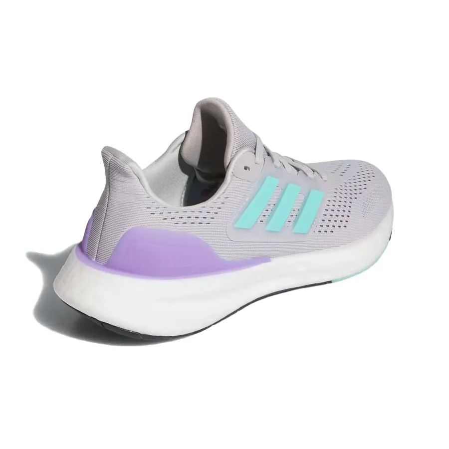 Imagen 3 de 6 de Zapatillas adidas Pureboost 23-GRIS/AQUA/LILA