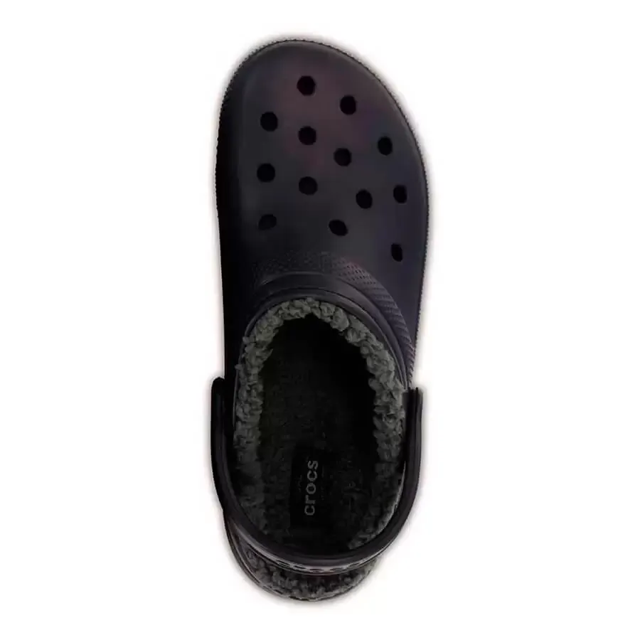 Imagen 2 de 5 de Ojotas Crocs Classic Lined Clog-NEGRO/NEGRO