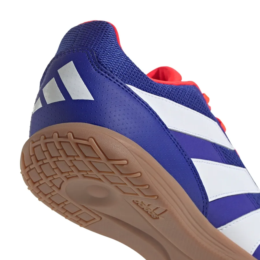 Imagen 5 de 7 de Botines adidas Predator Club In-AZUL/BLANCO/NARANJA