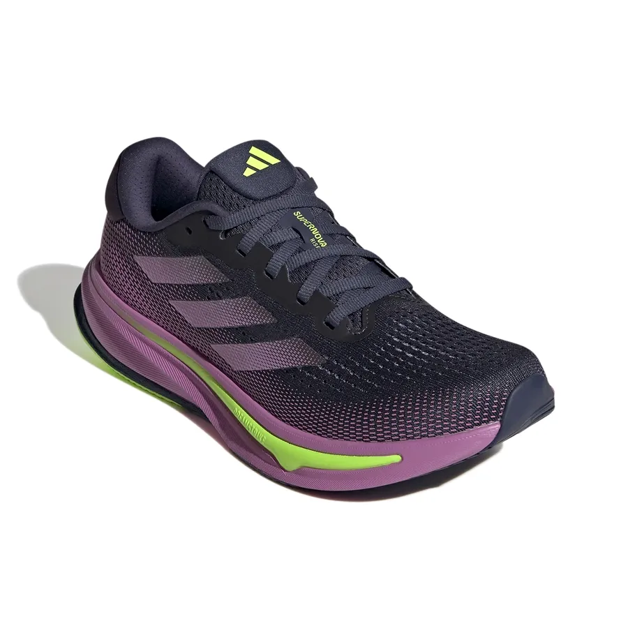 Imagen 1 de 8 de Zapatillas adidas Supernova Rise-MARINO/MORADO/VERDE FLUOR