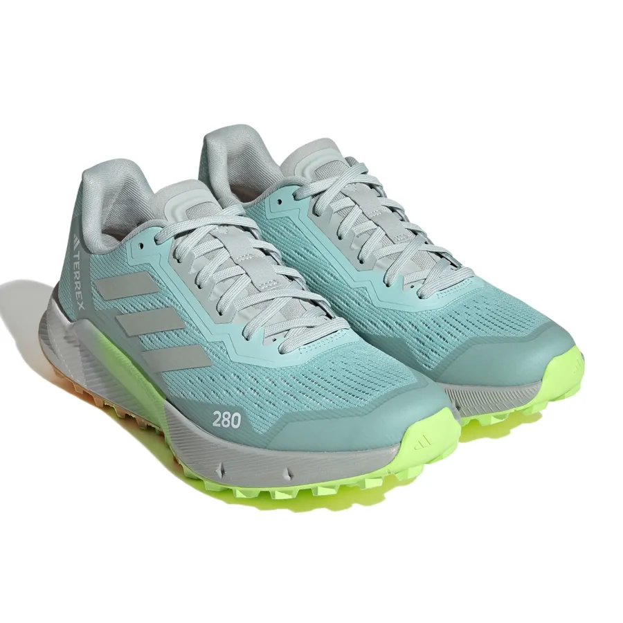 Imagen 2 de 8 de Zapatillas adidas Terrex Agravic Flow 2.0-VERDE AGUA/GRIS/LIMA