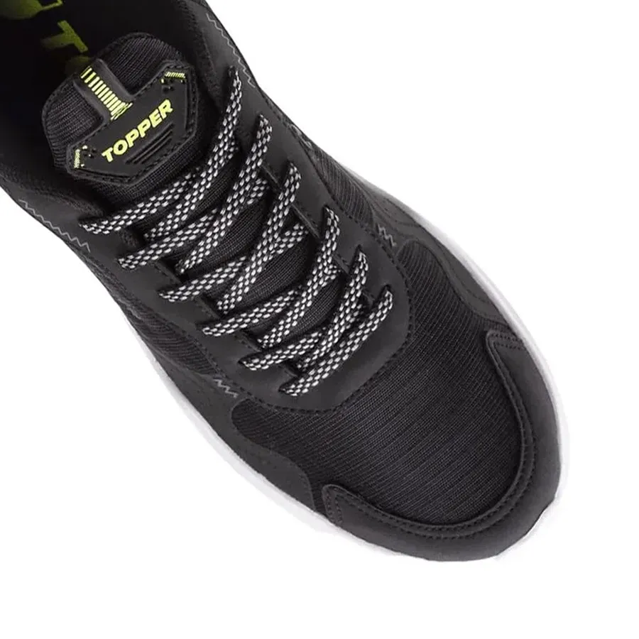 Imagen 7 de 8 de Zapatillas Topper Rodas-NEGRO/GRIS/LIMA